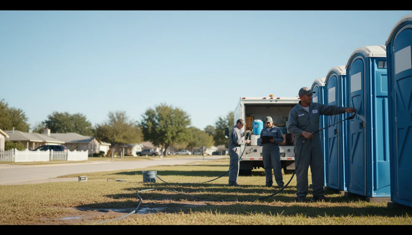 Long-Term Portable Toilet Rental in Denison, KS near me